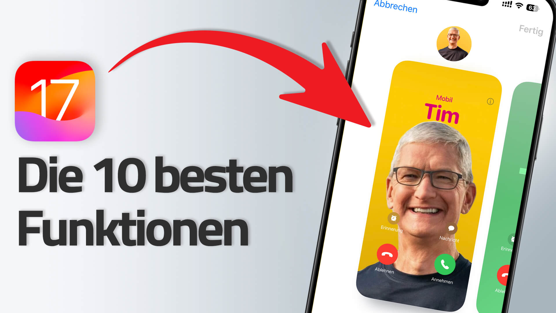 iOS 17 - Die 10 besten Funktionen