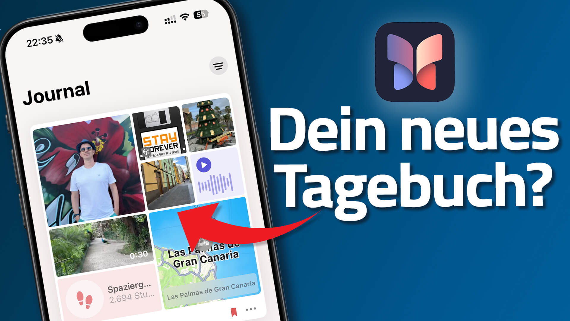 Journal App für iPhone: Erste Einträge erstellen ✍️