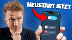 Handy neu starten JETZT iOS