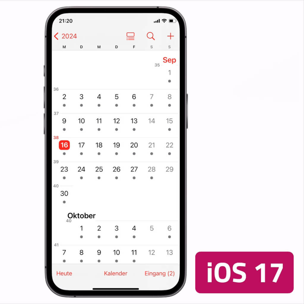 iOS 18 Kalender und Erinnerungen 5 | neumann.digital