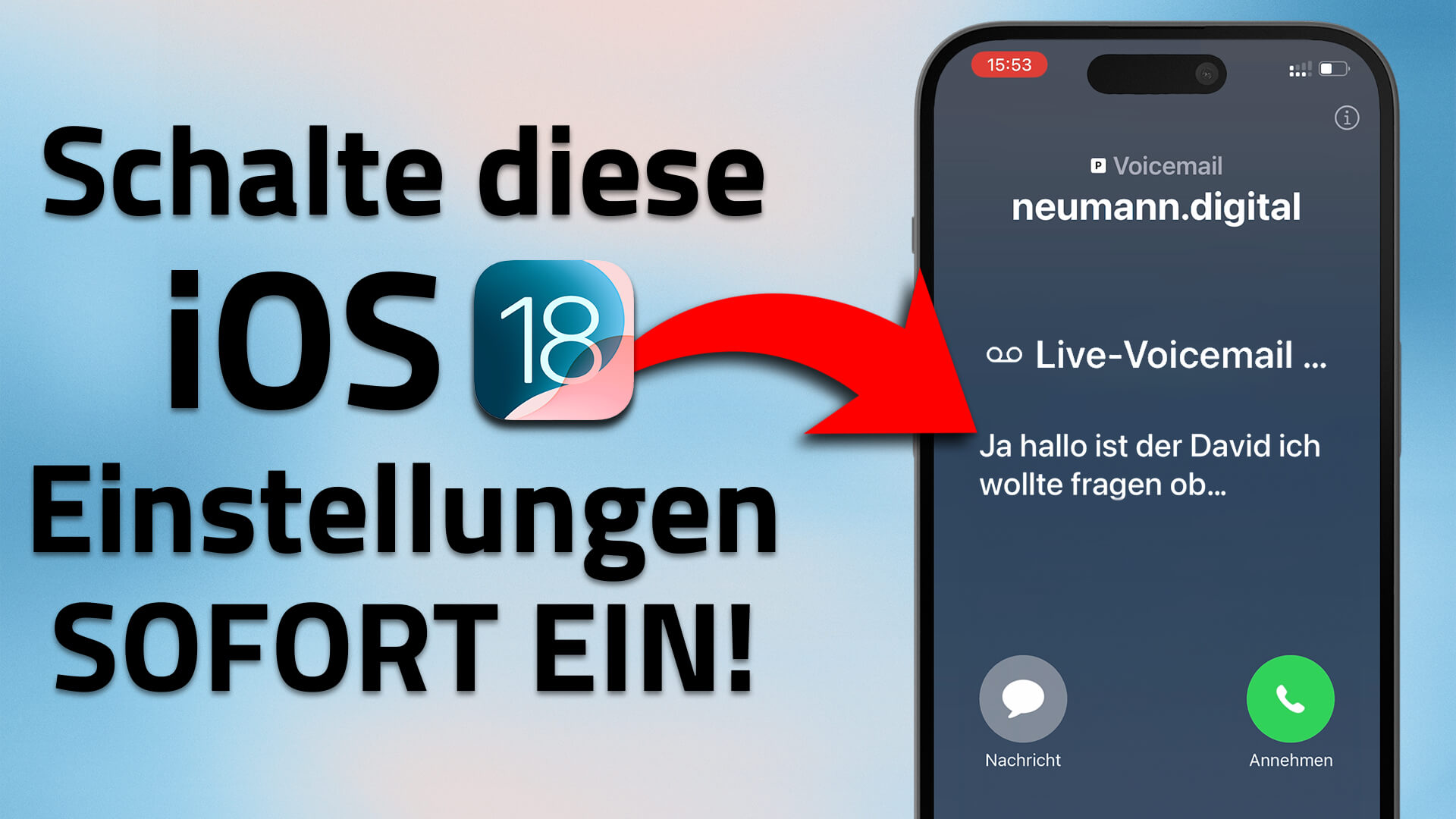 iOS 18 Einstellungen einschalten Thumbnail